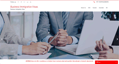 Desktop Screenshot of businessimmigrationvisas.com